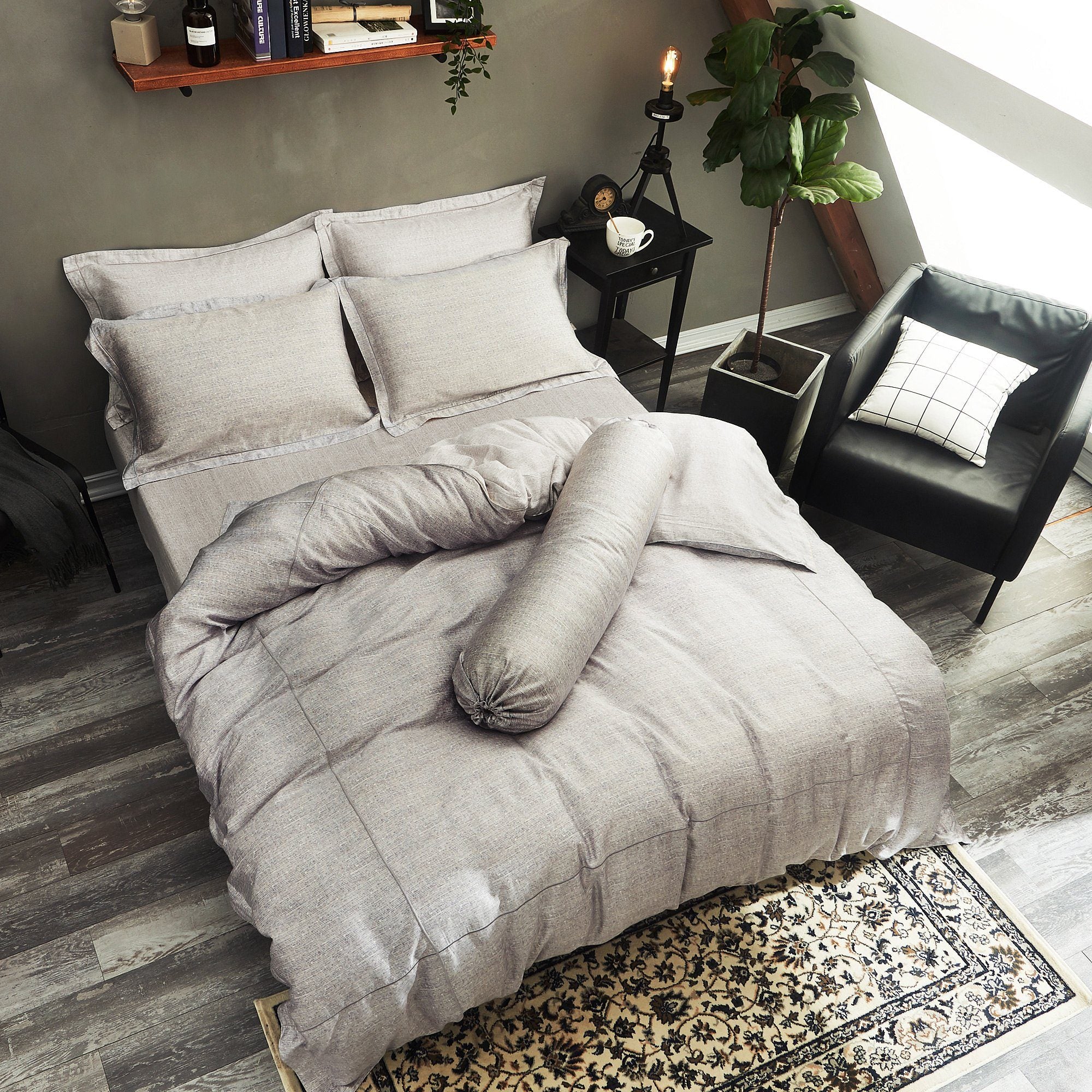 Palais Suite TENCEL™  Smoky Quartz Quilt Cover
