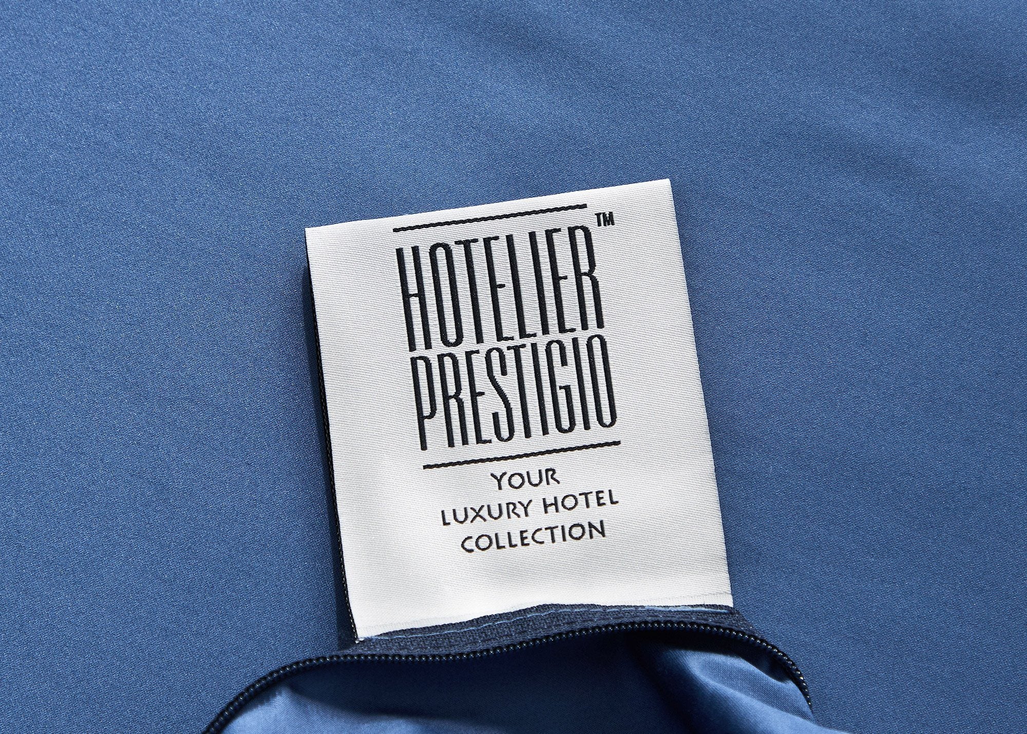 Hotelier Prestigio™ Supima Cotton Cyprus Blue Quilt Cover