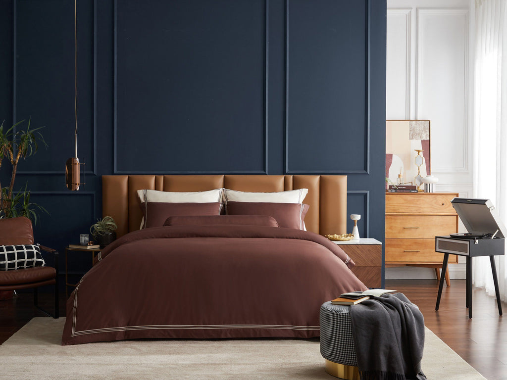 Hotelier Prestigio™ Bruno With Tawny Border Quilt Cover