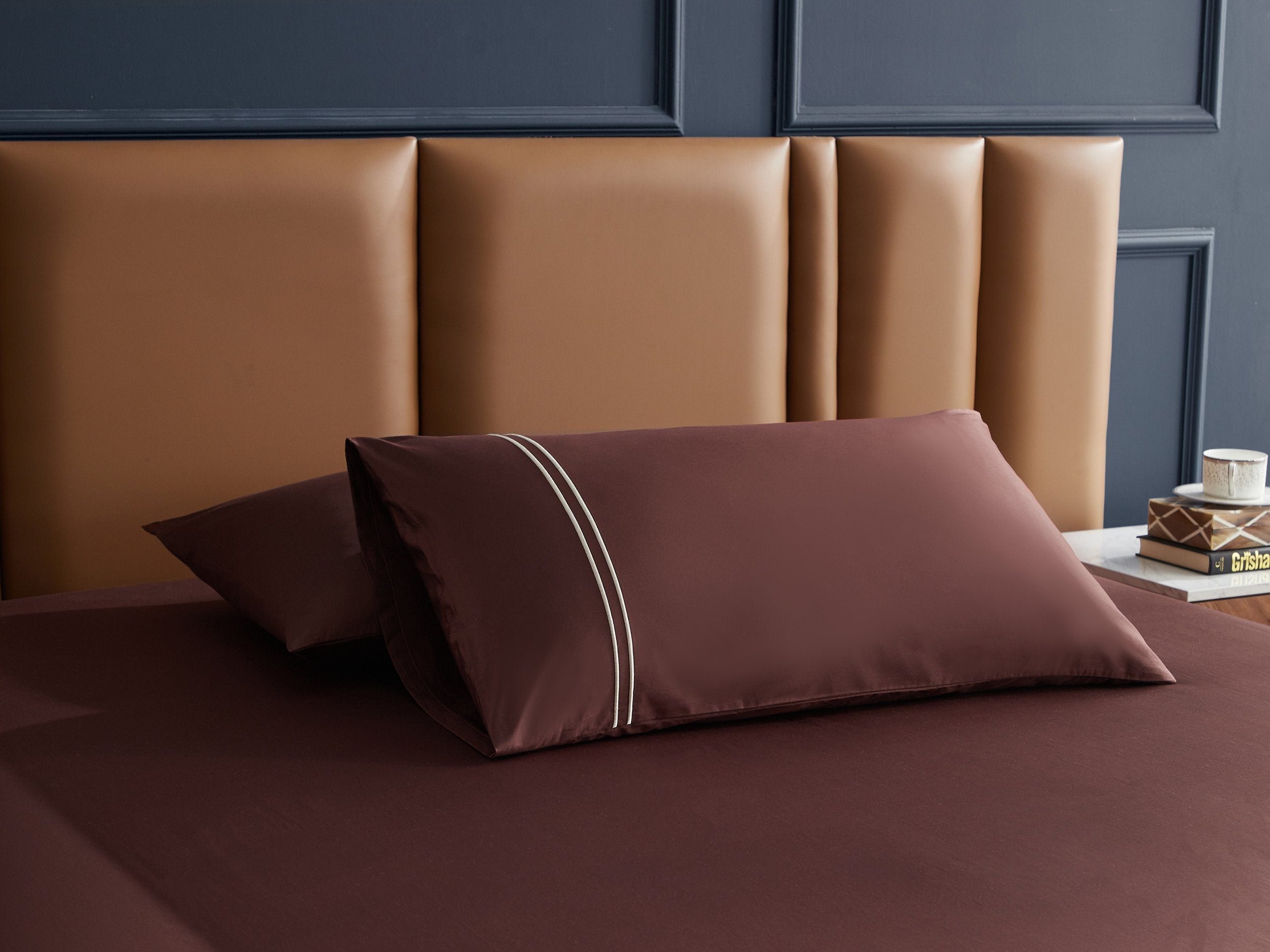 Hotelier Prestigio™ Bruno With Tawny Lines Quilt Cover
