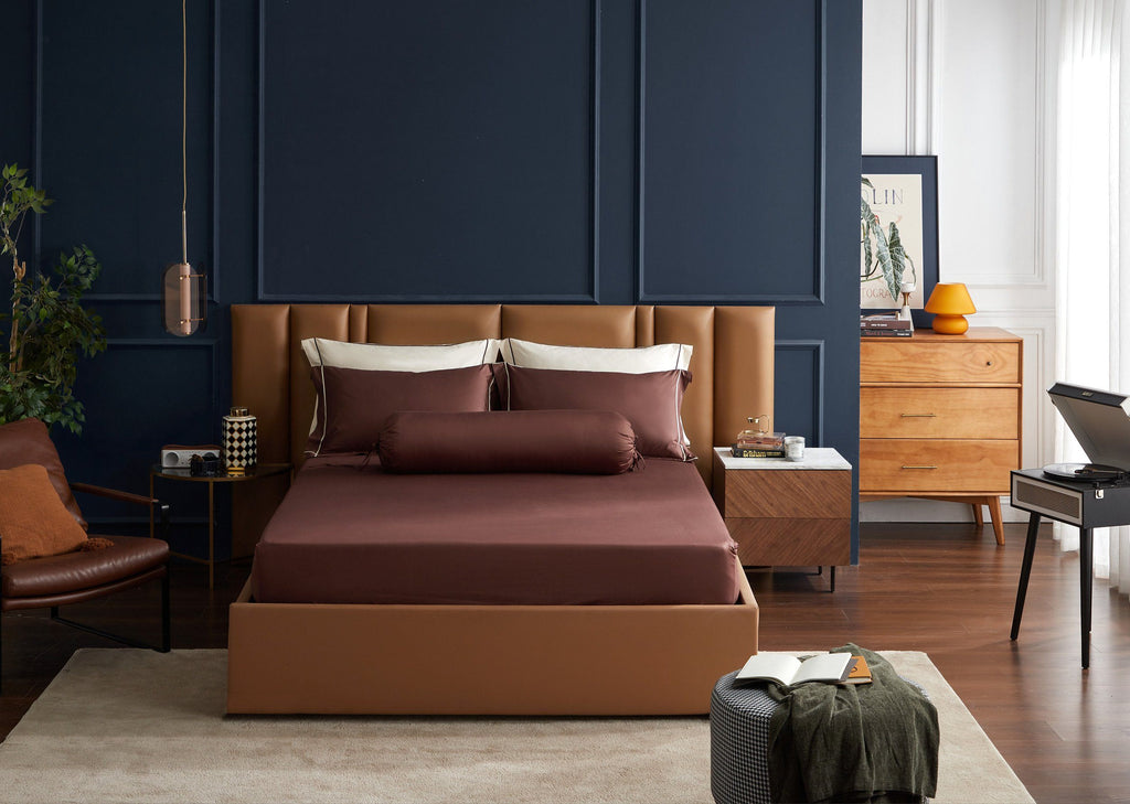 Hotelier Prestigio™ Bruno With Tawny Cross Border Quilt Cover