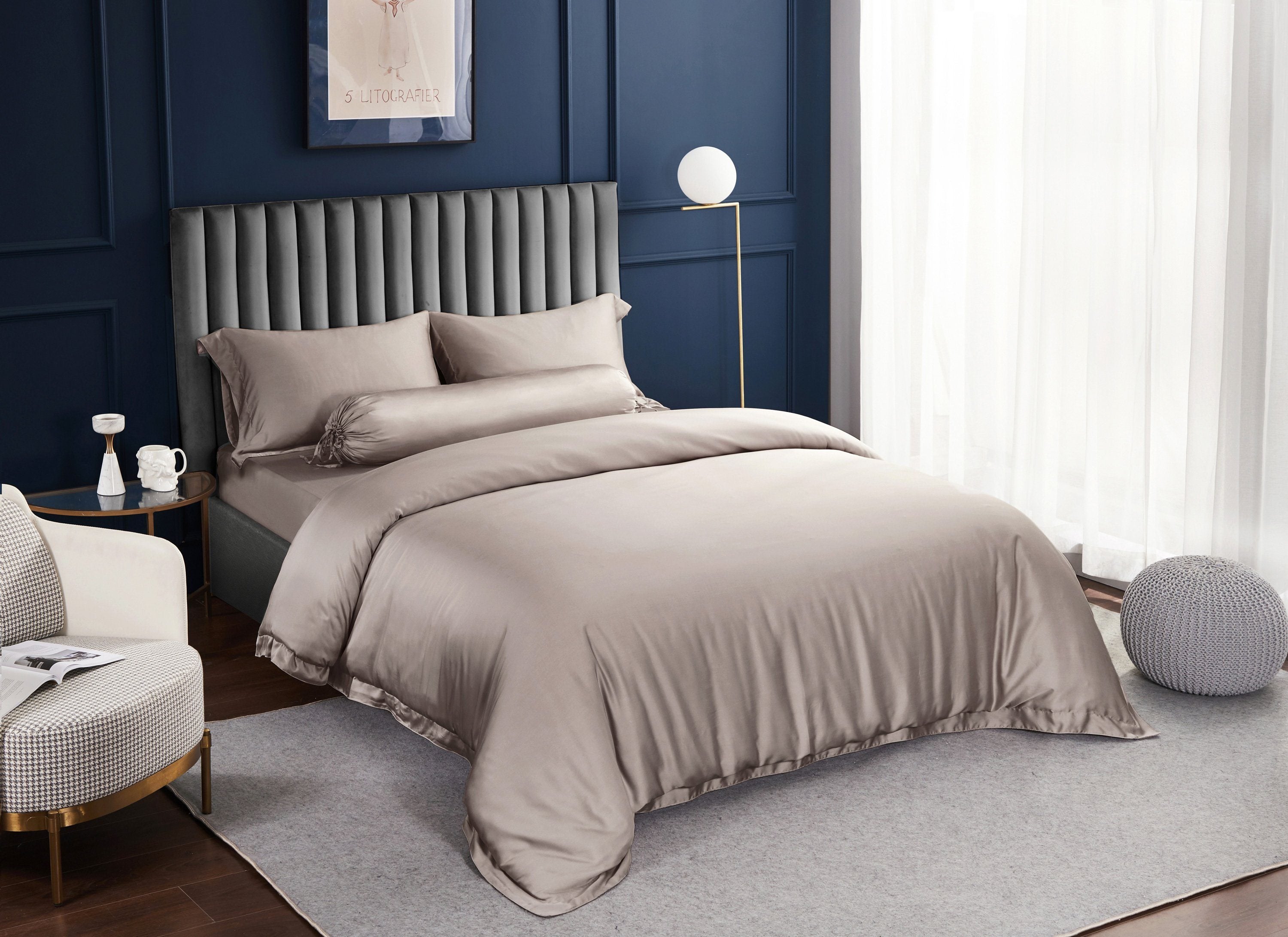 Palais Suite TENCEL™ LF Schooner Bronze Quilt Cover