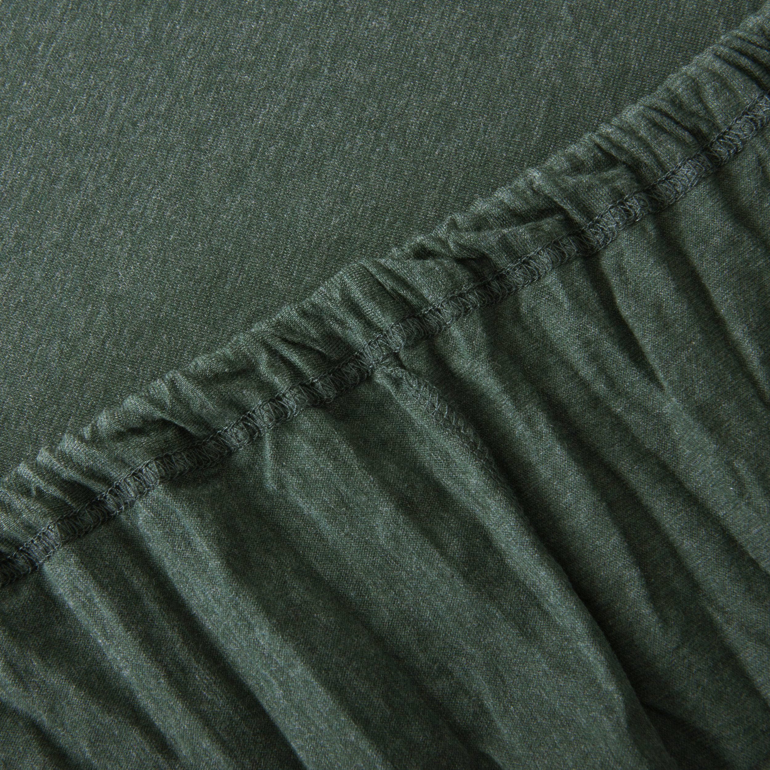 Cotton Pure™ Verde Green Jersey Cotton Quilt Cover