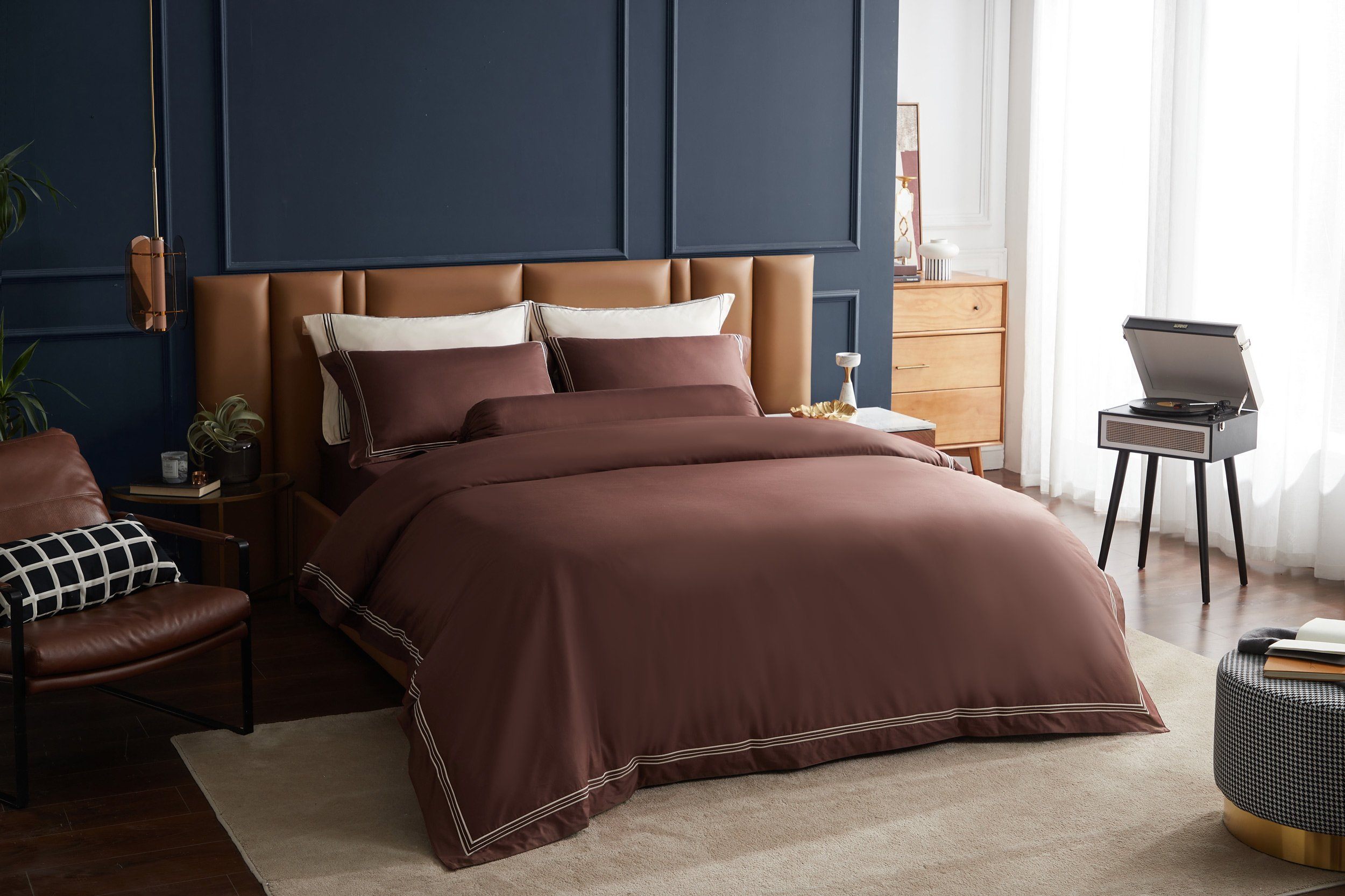 Hotelier Prestigio™ Bruno With Tawny Border Quilt Cover