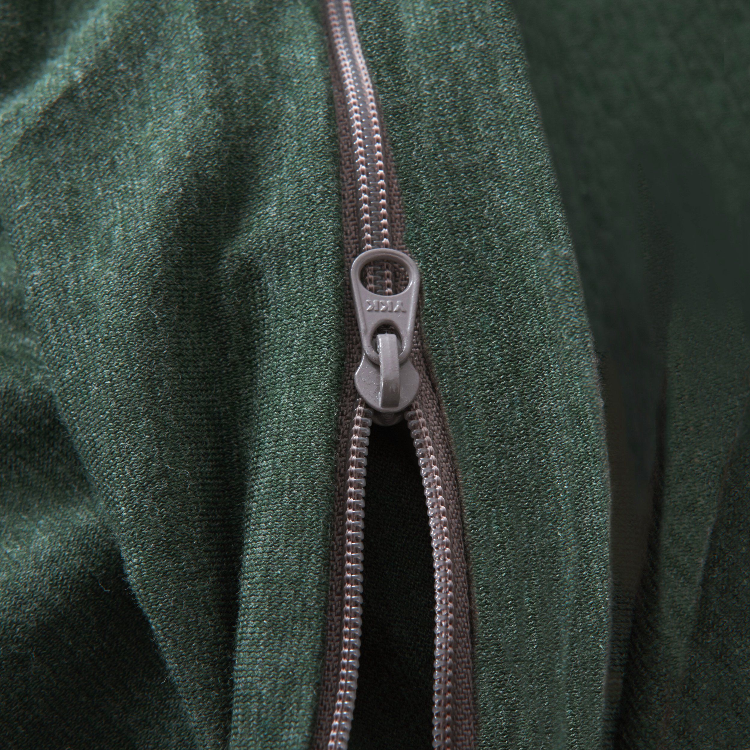 Cotton Pure™ Verde Green Jersey Cotton Quilt Cover