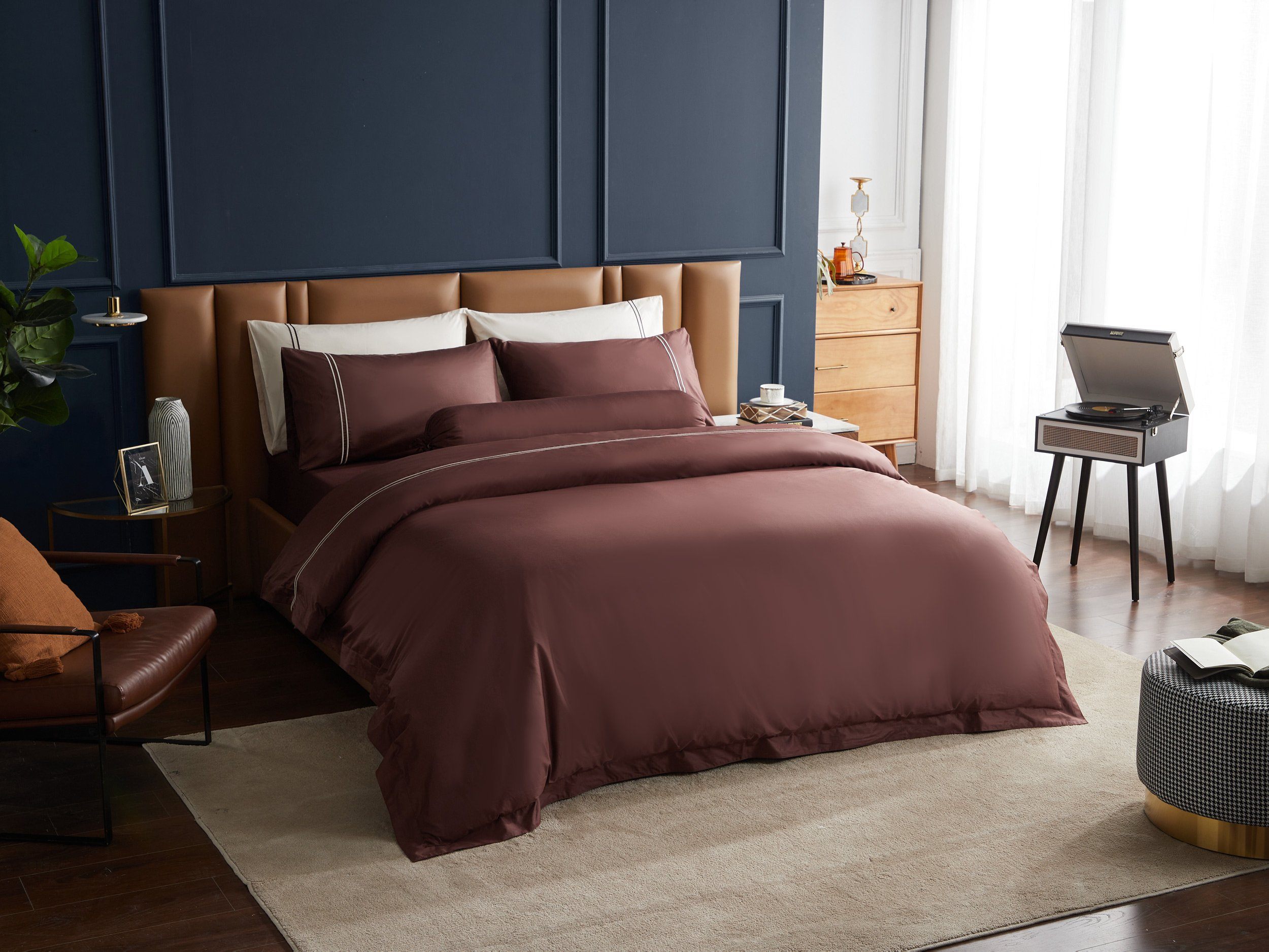 Hotelier Prestigio™ Bruno With Tawny Lines Quilt Cover