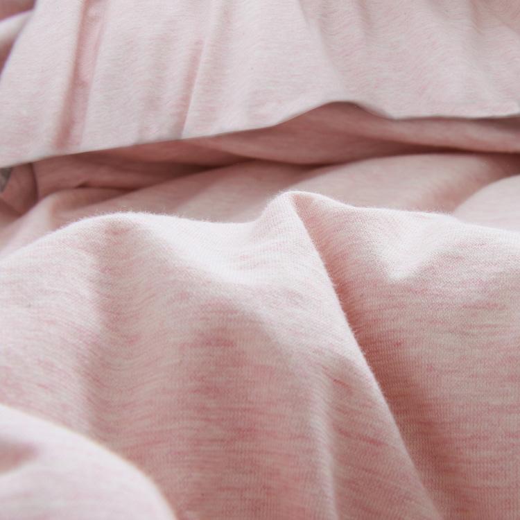 Cotton Pure™ Cravina Pink Jersey Cotton Quilt Cover