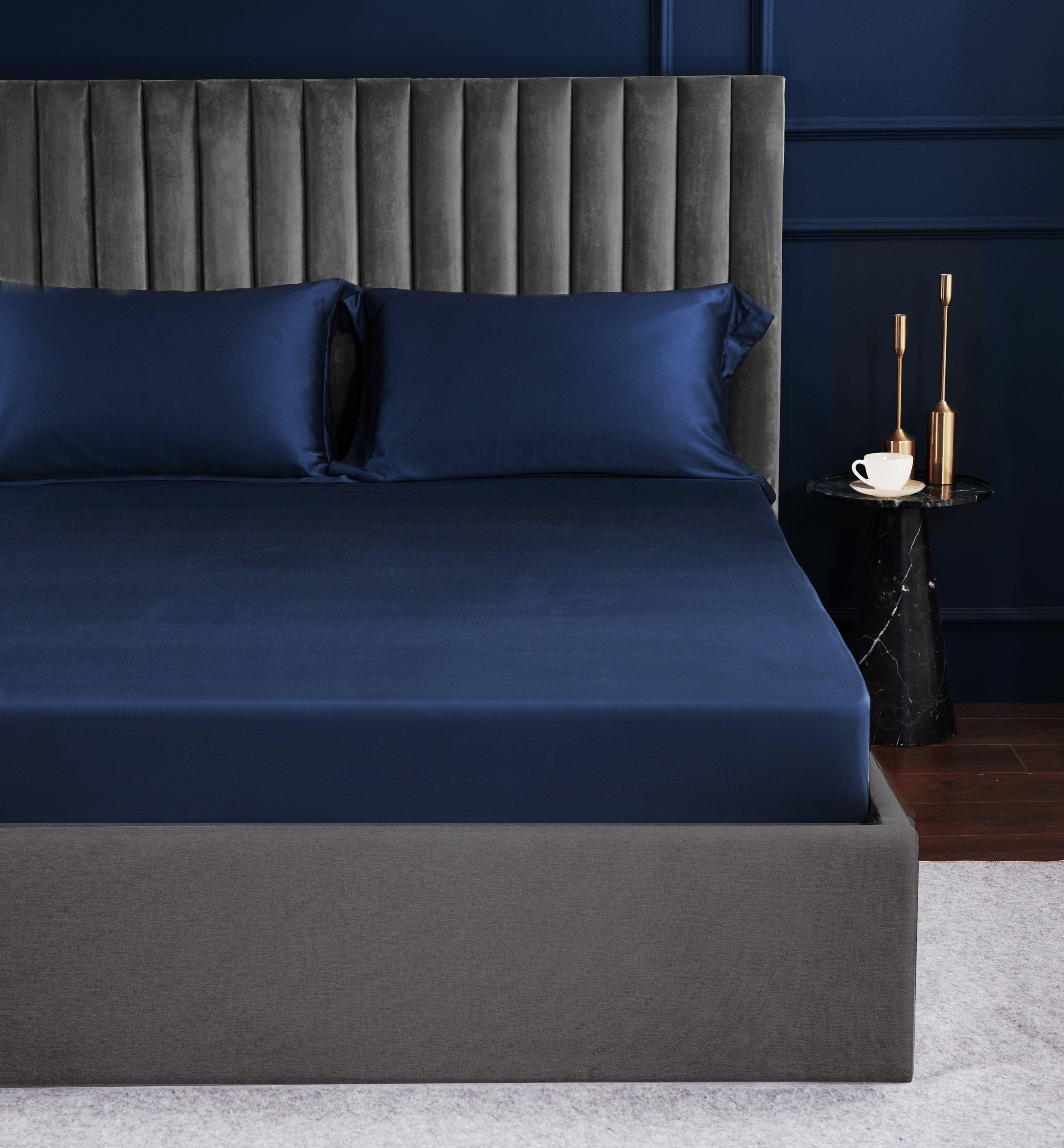 Palais Suite TENCEL™ LF Empress Blue Quilt Cover
