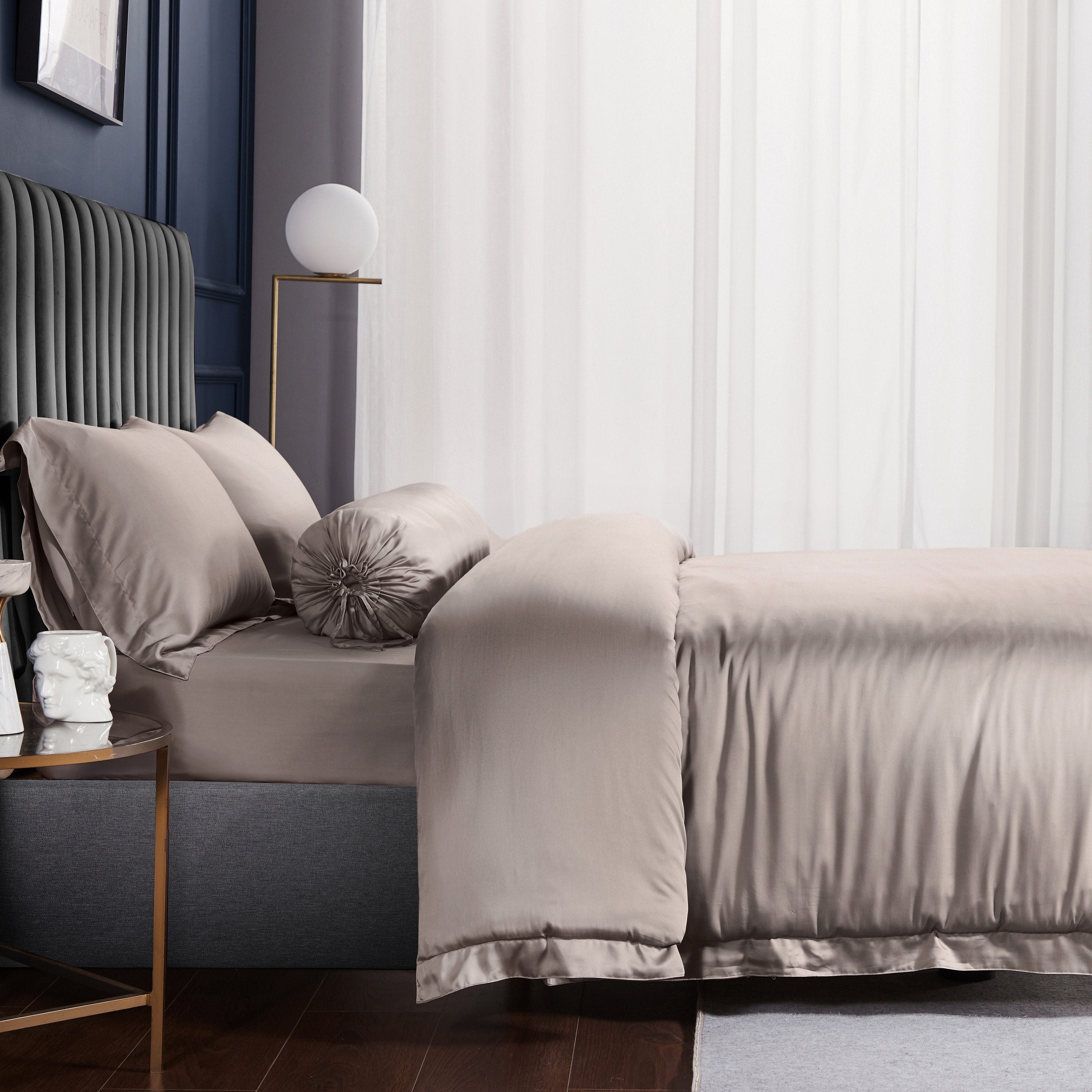 Palais Suite TENCEL™ LF Schooner Bronze Quilt Cover
