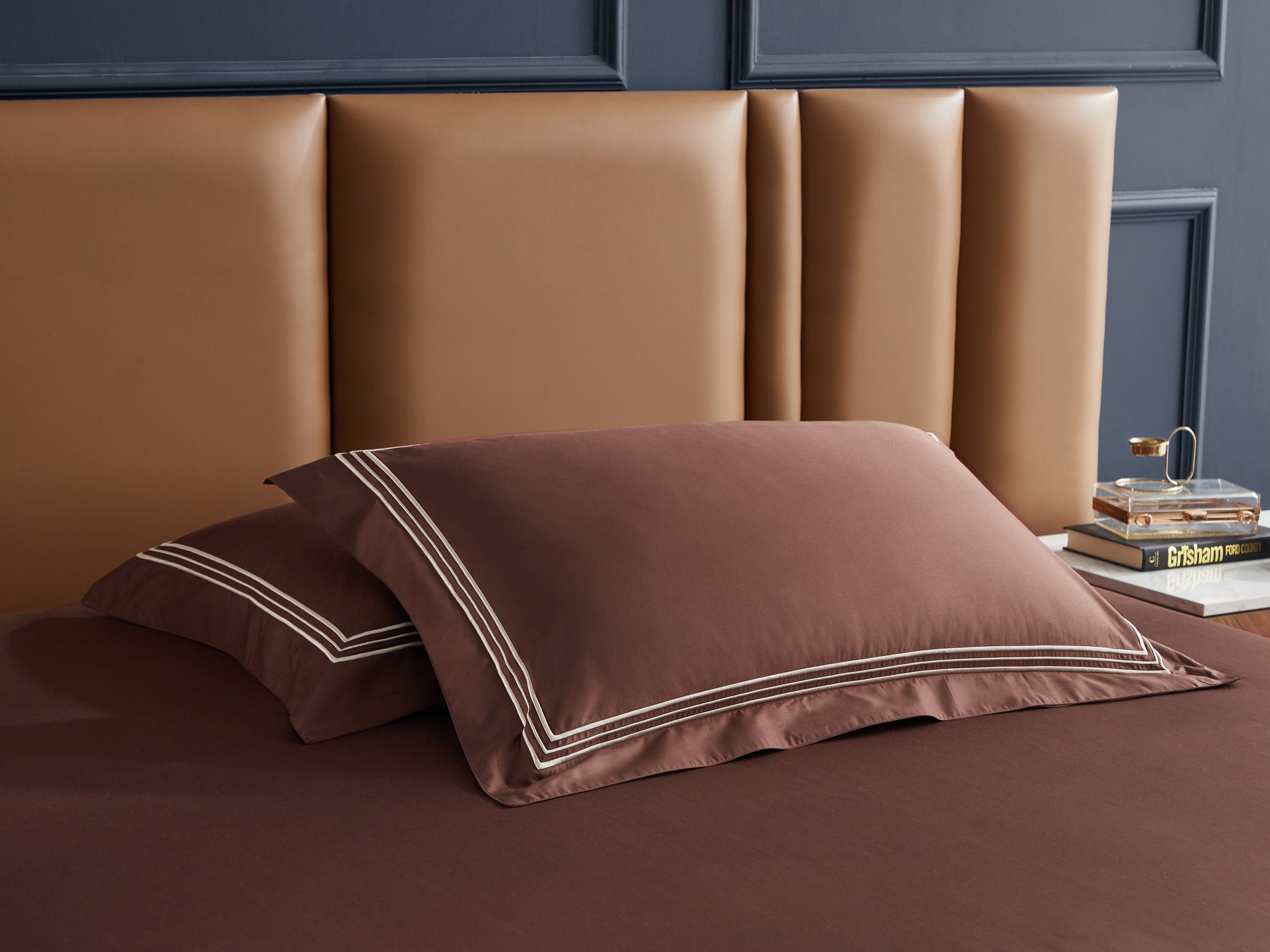 Hotelier Prestigio™ Bruno With Tawny Border Quilt Cover