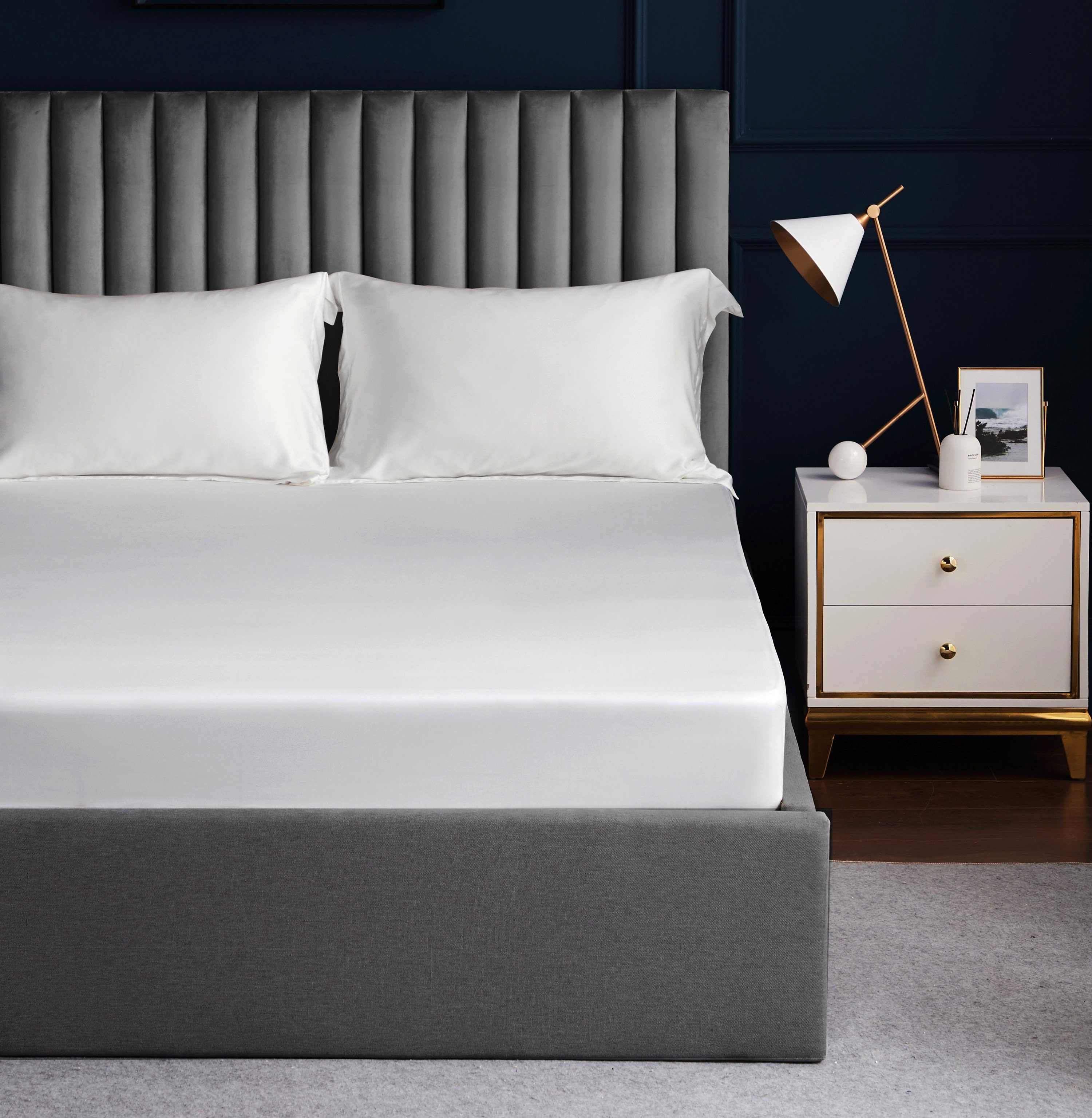 Palais Suite TENCEL™ LF  Pearly White Quilt Cover