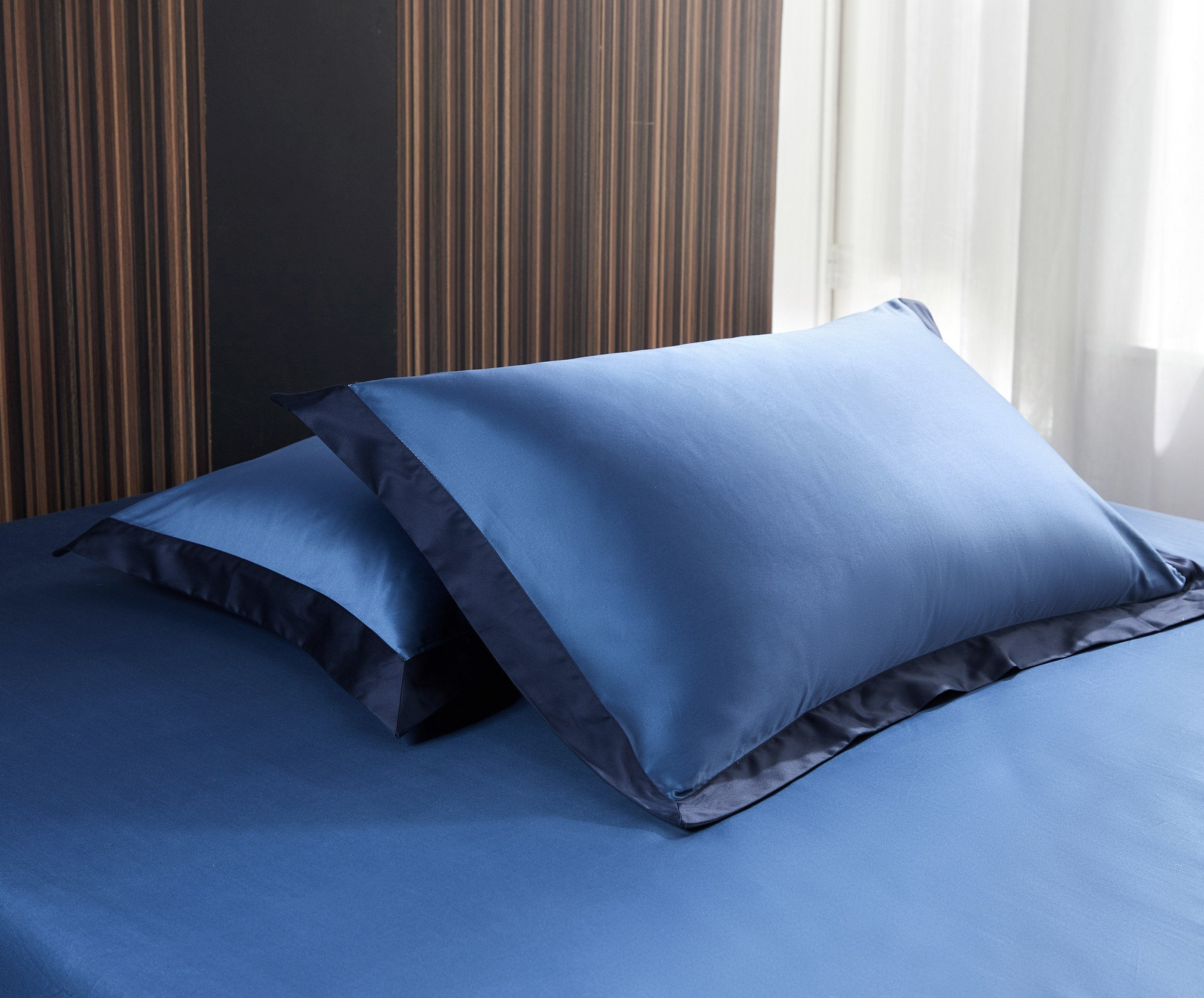 Hotelier Prestigio™ Supima Cotton Cyprus Blue Quilt Cover