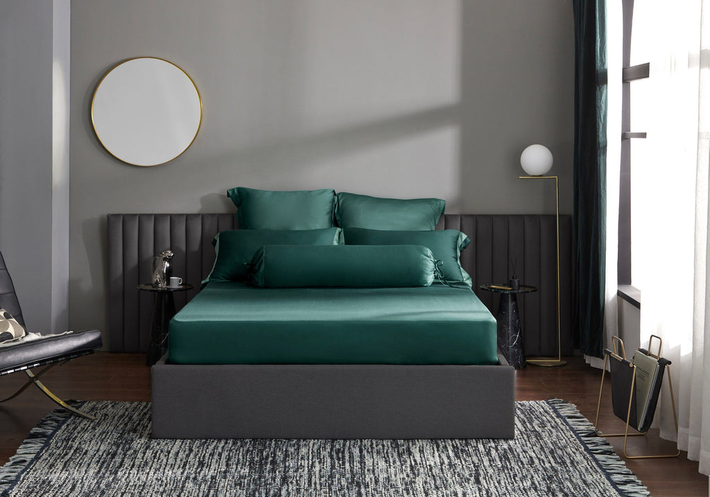 Palais Suite TENCEL™ LF Duca Emerald Quilt Cover