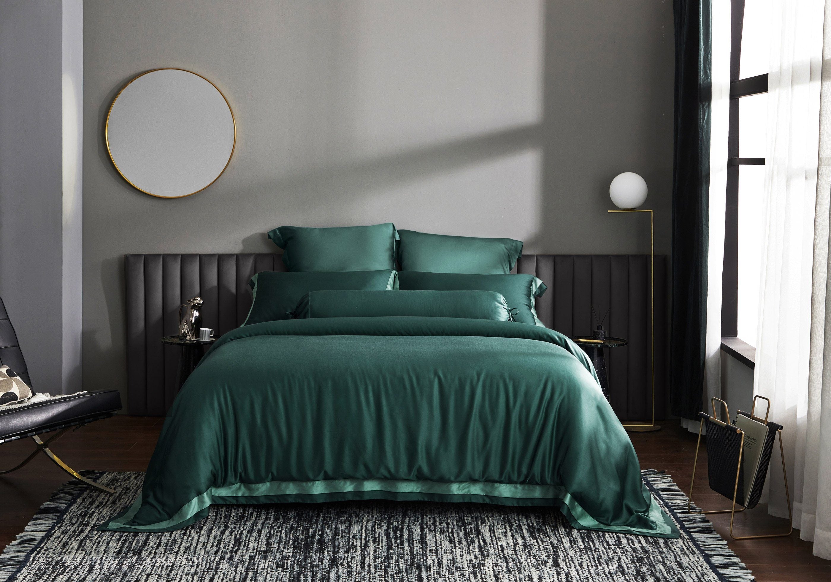Palais Suite TENCEL™ LF Duca Emerald Quilt Cover