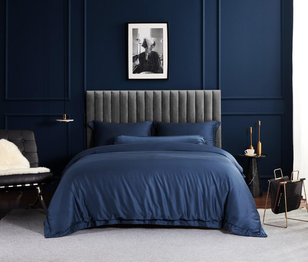 Palais Suite TENCEL™ LF Empress Blue Quilt Cover