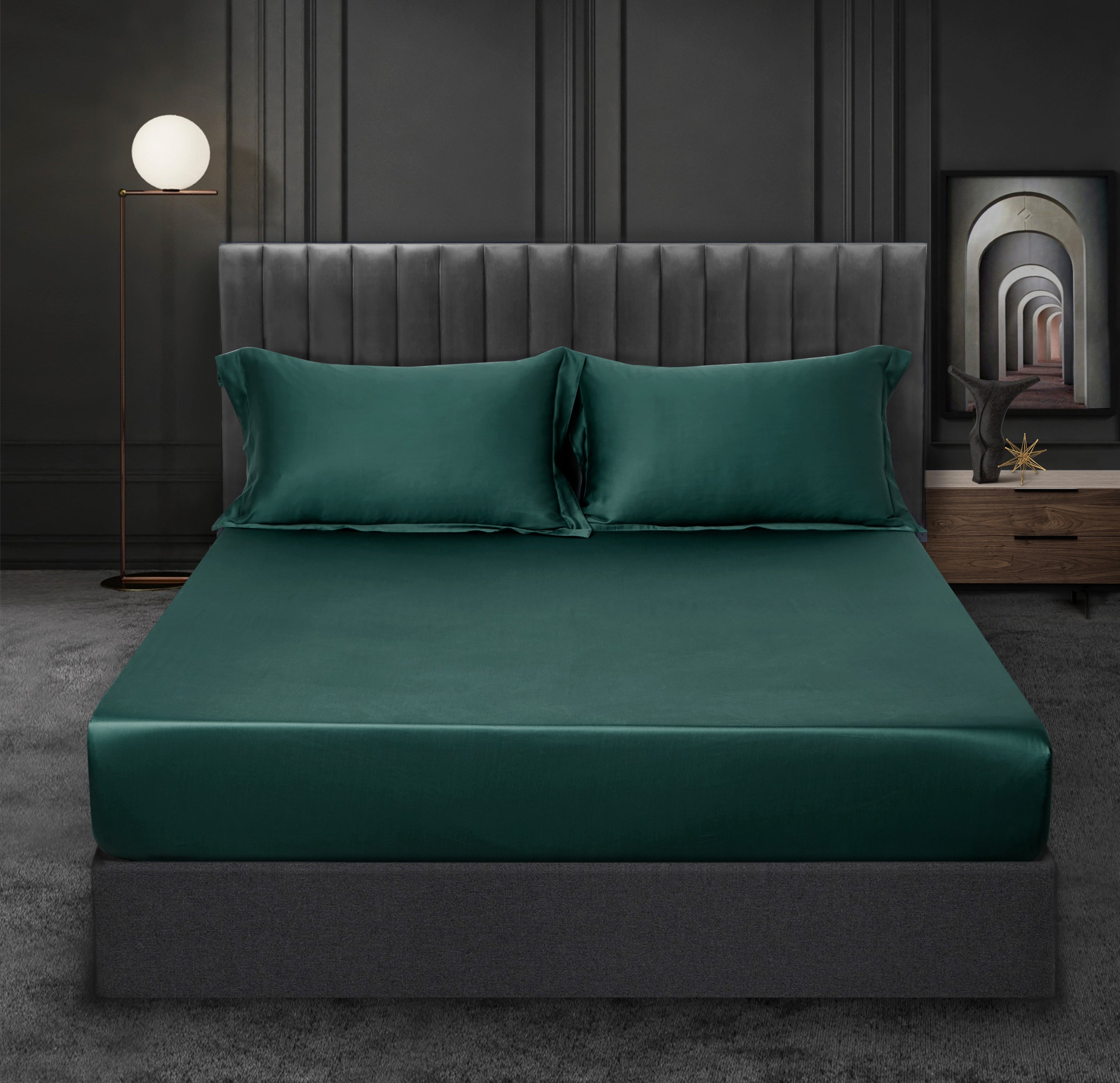 Palais Suite TENCEL™ LF Emerald Green Quilt Cover